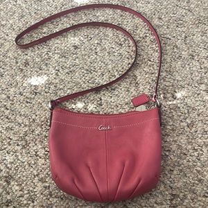 Coach Leather Crossbody Bag